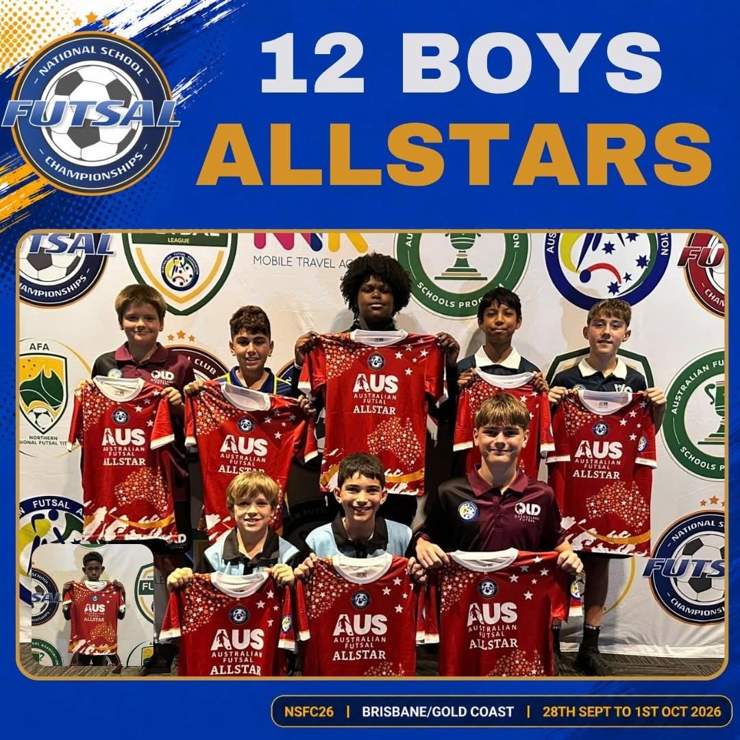 The official 2026 NSFC 12 Boys All Stars team photograph